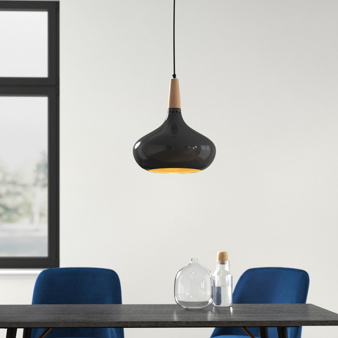 Alysia 1 - Light Teardrop Pendant