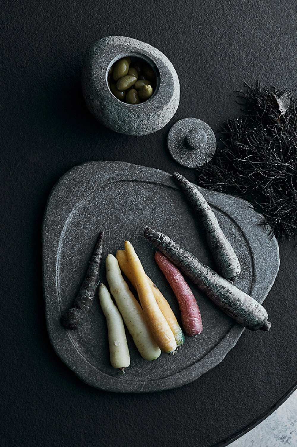 Round Riverstone Platter