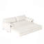 Grand canapé-lit 66 po, canapé-lit convertible 3-en-1 avec rangement latéral, causeuse multifonctionnelle en velours pour le salon, la chambre à coucher et un appartement-1136612942