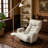 Trule Adjustable Reclining Ergonomic Floor Game Chair in Cement Gray
