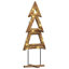 Christmas Tree with Stand Brown Solid teak wood-1542169399