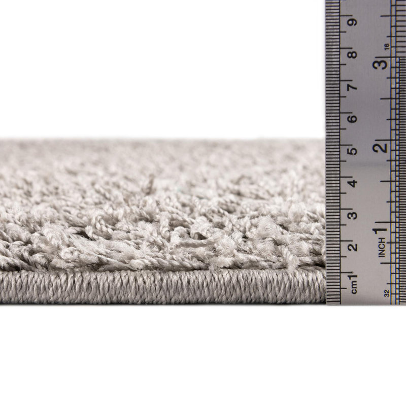 Tapis gris Crosslin, Rectangle 3 pi 3 po x 5 pi 3 po