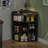 Cayhlin Wooden Corner Cabinet Storage With USB Ports And Outlets, Corner Cube Toy Storage For Small Space-1668921473