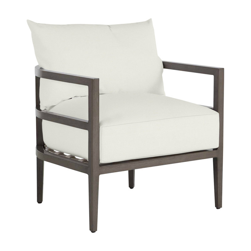Chaise de patio Santa Barbara, Pas de soudure, Blanc naturel, Standard Plus