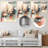 Modern Abstract Wall Decor on Metal-2083218887
