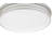 Modern Semi Flush Mount LED Fixture With 3000K Light 14" W by Cal Lighting