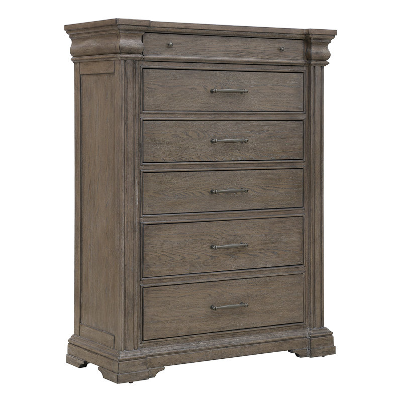 Commode 6 tiroirs Madison Ridge, Brun