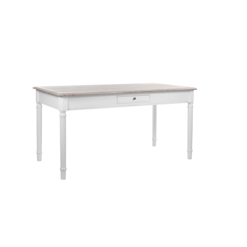 Delozier Solid Wood Base Dining Table