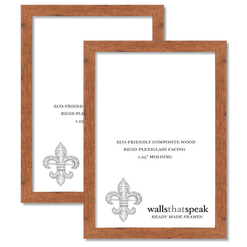 Picture Frame For Puzzles Posters Photos Or Artwork (2-Pack) 1, 16" W x 16" H, White/Grey