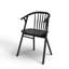 Fincher Solid Wood Windsor Back Arm Chair-2119729298