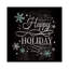Art textuel sur toile tendue joyeuses fêtes-19755052-74881244-74881245