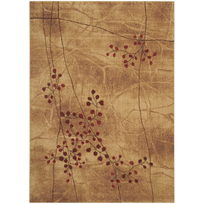 Tapis contemporain au lait Anastasia