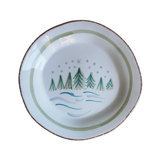 Cortina Serving Platter, Winter Trees