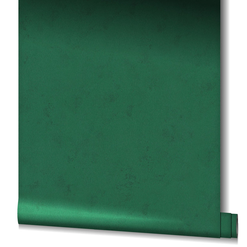 Energy Collection Arid Concrete Effect Wallpaper Roll, Green