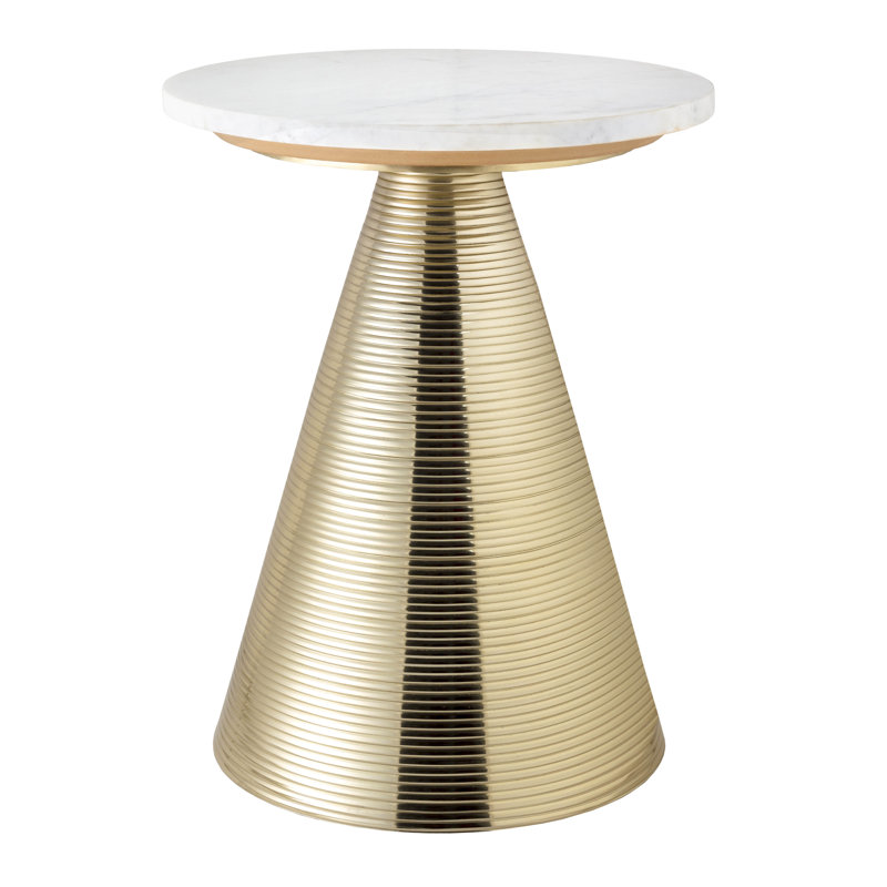 Pedestal End Table