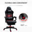 Fauteuil de bureau inclinable en cuir noir Diamond