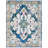 Felty Oriental Blue/Gray/Beige Area Rug-655768706