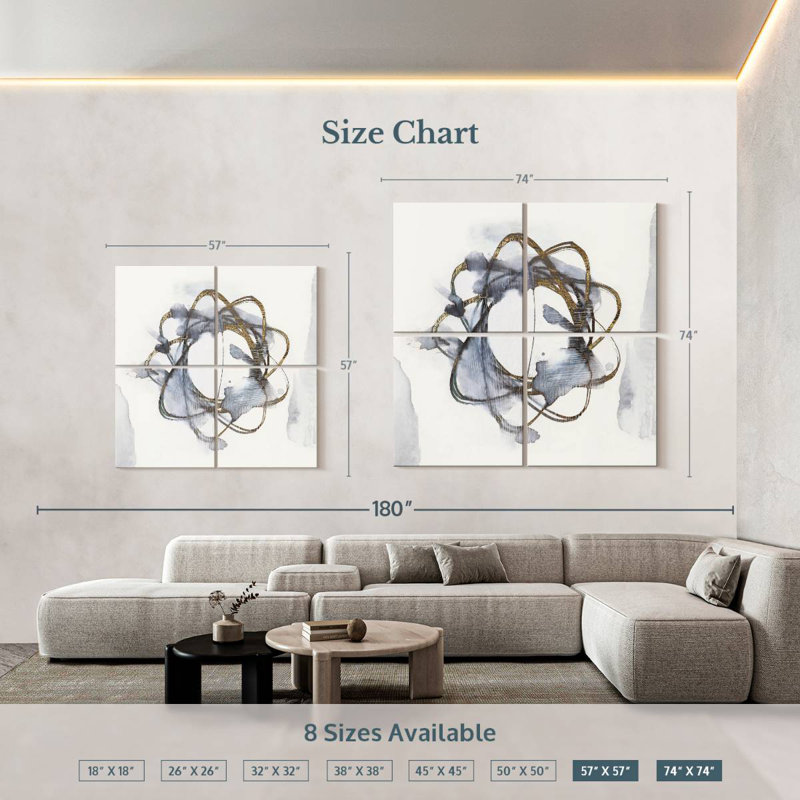 Avery Einstein Atom III, 74'' H x 74'' W