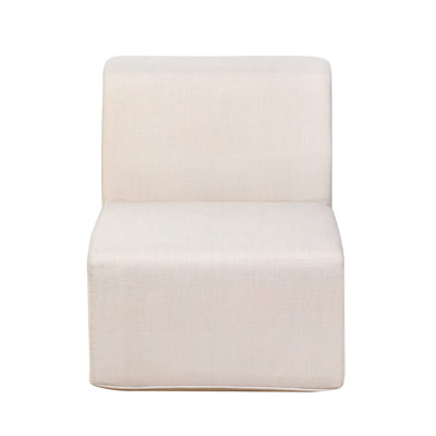 Canapé d'extérieur sans accoudoirs en mousse à compression Deko Living