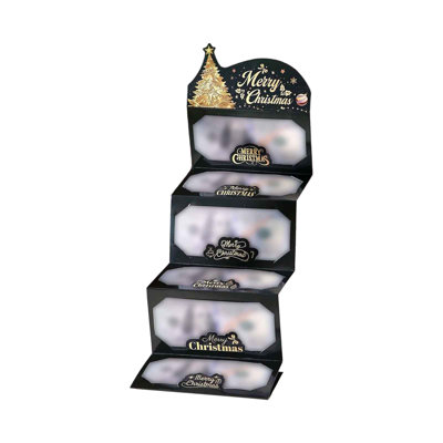 Christmas Foldable Surprise Gift Box – Multi-Layer Money Holder with Independent Pockets, Holiday Cash & Card Gift Envelope (Black/Green/Red)