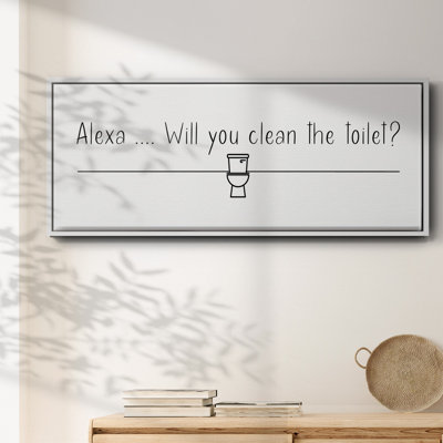 Alexa ...- Framed Canvas