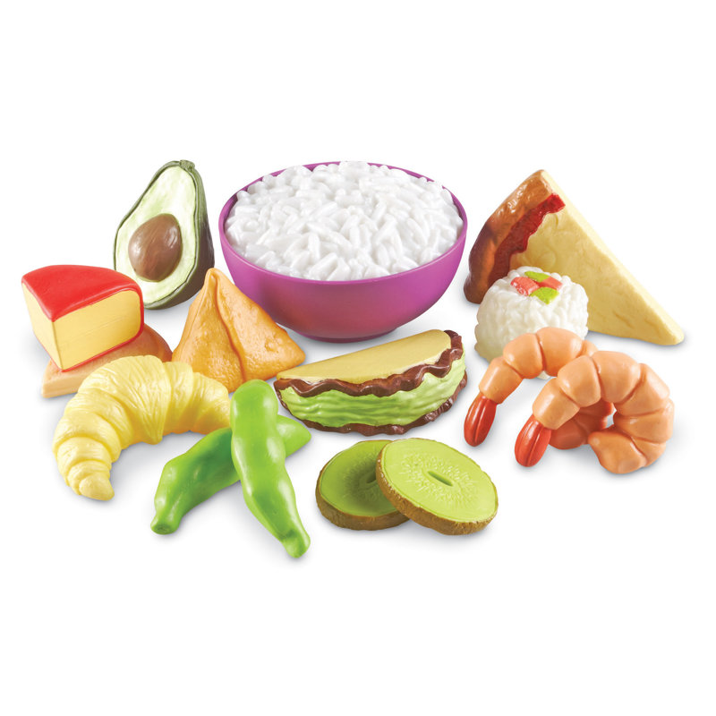 Learning Resources New Sprouts Multicultural Food Set