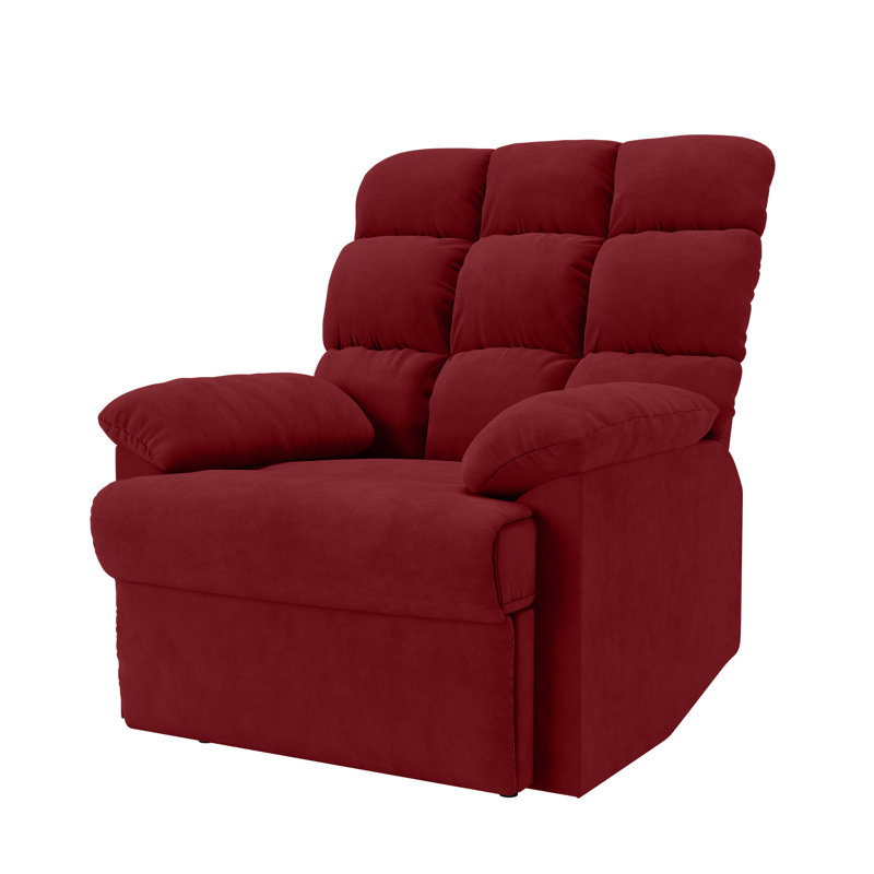 Eger Recliner, Crimson Red