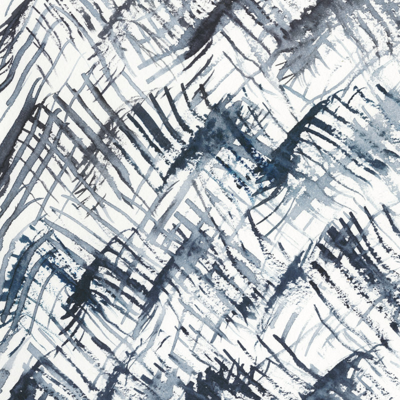 Stylus IX by Chariklia Zarris - Wrapped Canvas Painting, 51cm H x 51cm W
