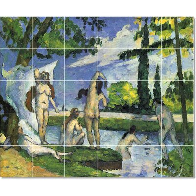 48"" x 40"" Ceramic Painting Decorative Mural Tile 8"" x 8 -  Picture-Tiles.com, W22204-L