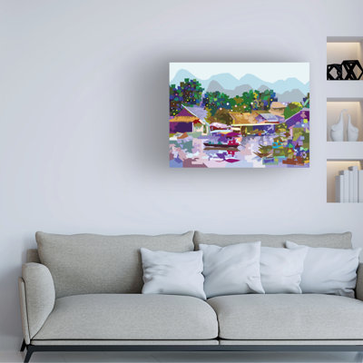 Bolog Surapol Pansanit LANDSKAPE 48 Canvas Art