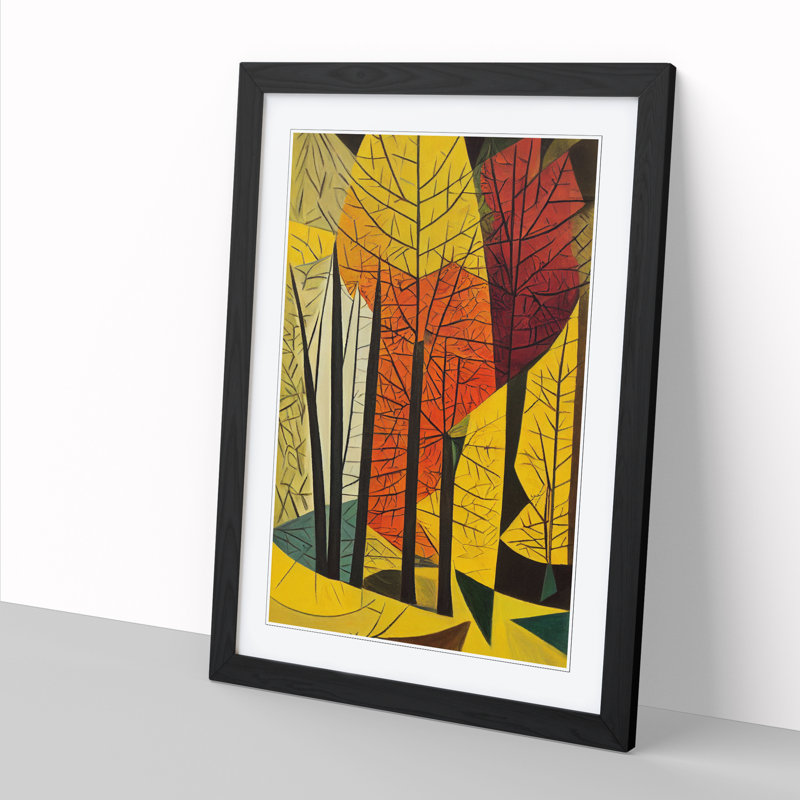 Autumn Forest Vol.4 - Framed Print, Black Framed, 46cm H x 34cm W