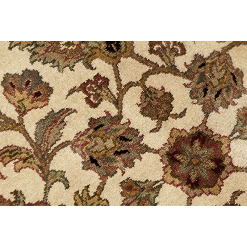 Wool Floral Area Rug