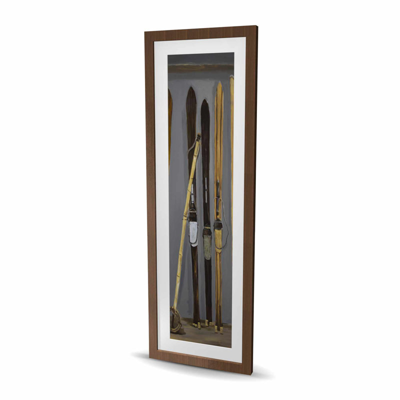 Bâtons de ski et skis rétro - Holiday Man Cave