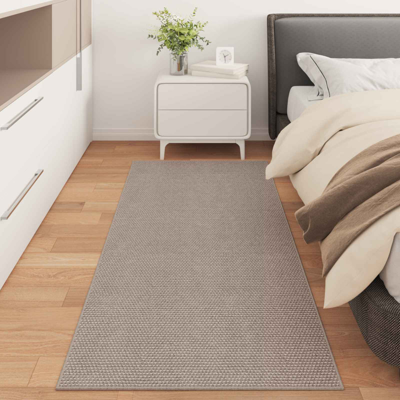 Modern Indoor Rug, Taupe, Rectangle 80 x 150 cm