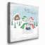 Holiday Snowman II - impression sur toile tendue-903858085