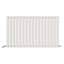 iBathUK Princia Horizontal Single Oval Panel Radiator-92455230-92455205