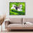 Happy Maltipoo Running Framed Giclee, design by George Dyachenko-593612051-593612054