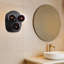 Applique murale globe en verre 3 lumières-847797462