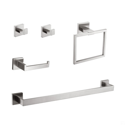 Ensemble de 5 accessoires de quincaillerie de salle de bain