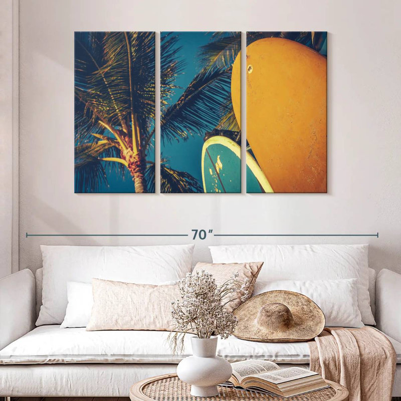 Senne Surfboard Summer Break, 32" H x 50" W
