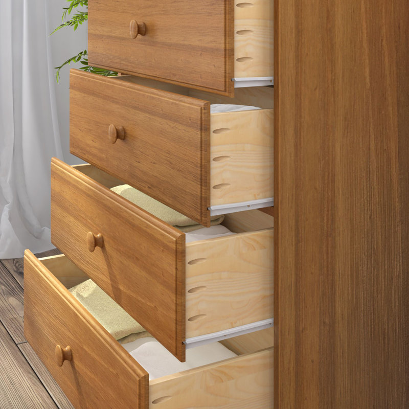 Commode 5 tiroirs Hararat, Pacanier