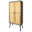 Armoire de rangement en bois avec tablette Farmhouse