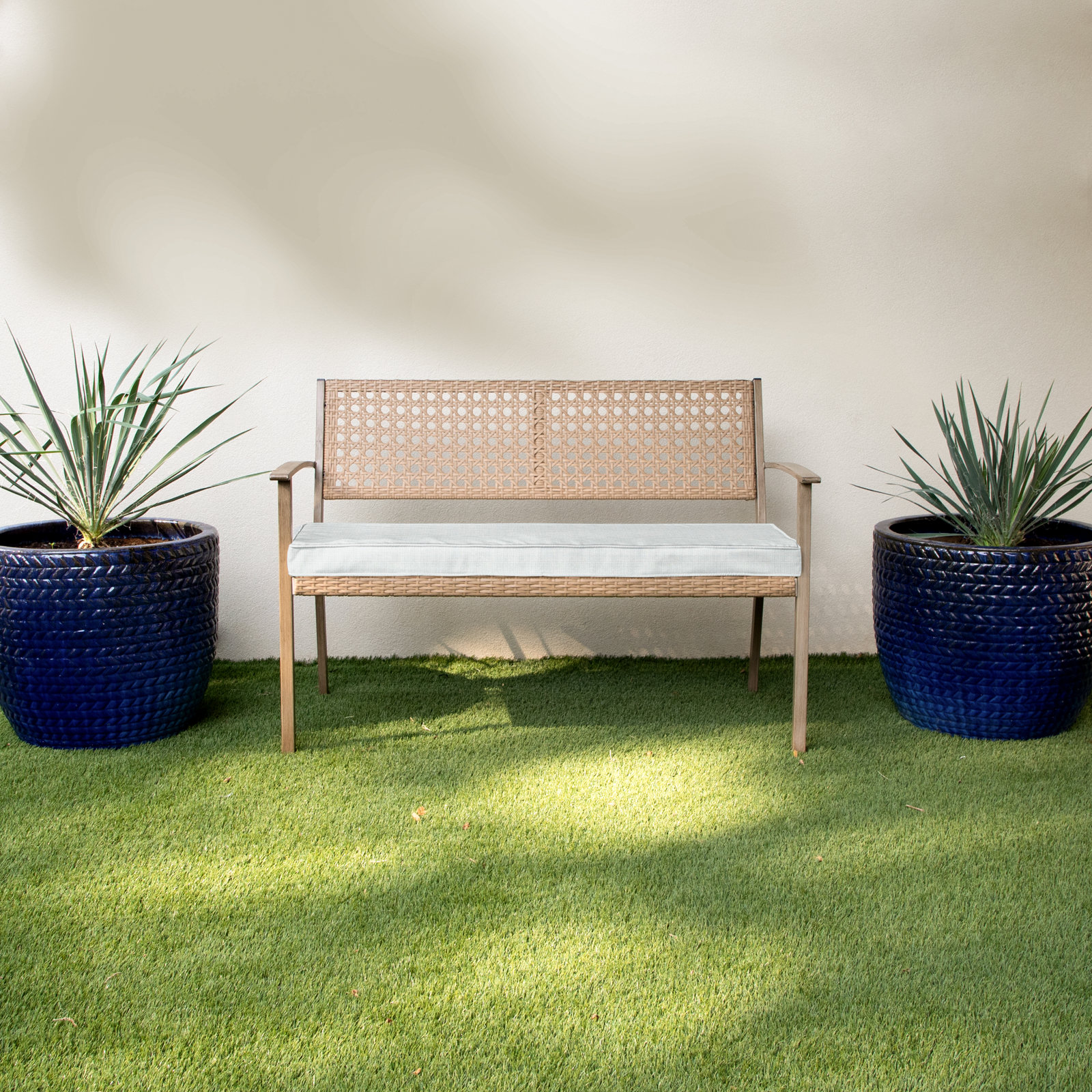 Sunbrella Outdoor Bench Cushion, 2, 47.5" W x 18" D