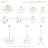Areial Fabric Semi Flush Mount