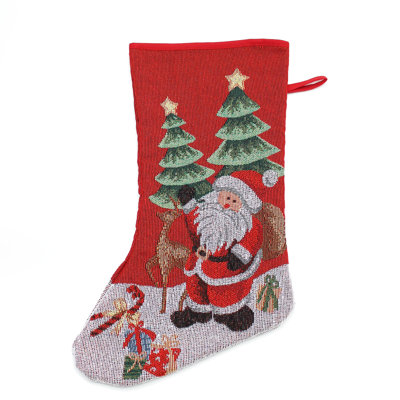 Santa's Sleigh Gift Stocking