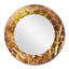 Golden Woman Lips - Miroir mural moderne-1277667726