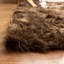 Tapis brun foncé en fausse fourrure Diller-908860379