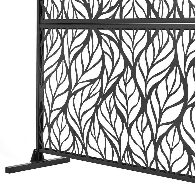 Panneau de clôture en métal pour l'extérieur 6 pi