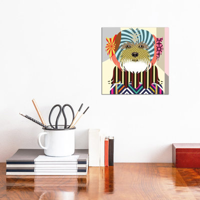 Lhasa Apso by Lanre Studio - Wrapped Canvas Gallery-Wrapped Canvas Giclée