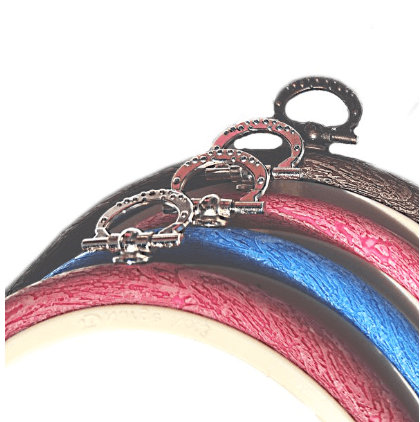 Cerceau rond rond Flexi Hoop 230-3 rose, Rose